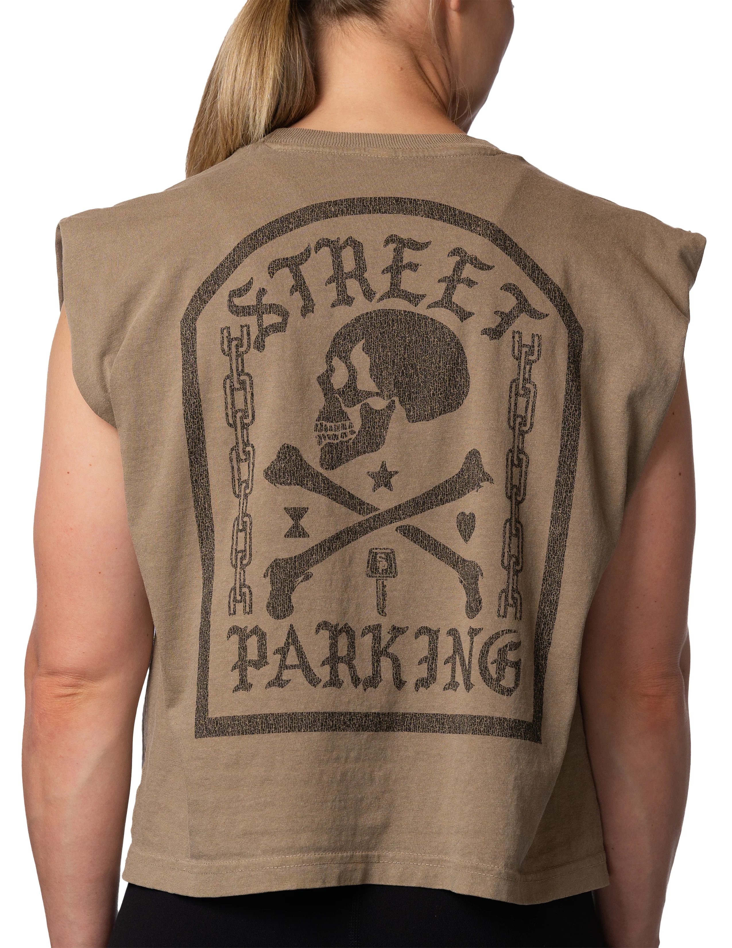 Punk Pirate Vegas Womens Muscle Tee - Image 7